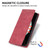 Samsung Galaxy S25 FE 5G Business Solid Color Magnetic RFID Leather Phone Case - Red