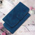 Samsung Galaxy S25 FE 5G Butterfly Rose Embossed Leather Phone Case - Blue