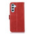 Samsung Galaxy S25 FE 5G Crazy Horse Top Layer Cowhide Leather Phone Case - Red