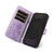 Samsung Galaxy S25 FE 5G Dandelion Embossed Pattern Flip Leather Phone Case - Purple
