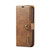 Samsung Galaxy S25 FE 5G DG.MING Crazy Horse Texture Detachable Magnetic Leather Case - Brown