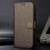 Samsung Galaxy S25 FE 5G Diamond Texture Leather Phone Case - Brown