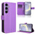 Samsung Galaxy S25 FE 5G Diamond Texture Leather Phone Case - Purple