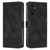 Samsung Galaxy S25 FE 5G Dream Triangle Leather Phone Case with Lanyard - Black