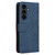 Samsung Galaxy S25 FE 5G Dual-color Splicing Flip Leather Phone Case - Blue