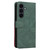 Samsung Galaxy S25 FE 5G Dual-color Splicing Flip Leather Phone Case - Green