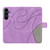 Samsung Galaxy S25 FE 5G Dual-color Splicing Flip Leather Phone Case - Purple