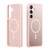 Samsung Galaxy S25 FE 5G DUX DUCIS Yind Series MagSafe TPU Hybrid PC Phone Case - Light Pink