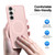 Samsung Galaxy S25 FE 5G DUX DUCIS Yind Series MagSafe TPU Hybrid PC Phone Case - Light Pink