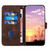 Samsung Galaxy S25 FE 5G Elephant Head Embossed Phone Leather Case with Lanyard - Coffee