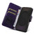 Samsung Galaxy S25 FE 5G Embossed Sunflower Pattern Flip Leather Phone Case - Purple