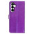 Samsung Galaxy S25 FE 5G Glitter Powder Flip Leather Phone Case - Purple