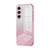 Samsung Galaxy S25 FE 5G Gradient Glitter Powder Electroplated Phone Case - Pink