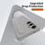 Samsung Galaxy S25 FE 5G Intelligent Control Button Wristband Phone Case - Titanium Gunmetal