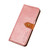 Samsung Galaxy S25 FE 5G KHAZNEH Dual-color Cowhide Texture Flip Leather Phone Case - Rose Gold