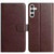 Samsung Galaxy S25 FE 5G Lambskin 8-card Slot Leather Phone Case - Brown
