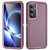 Samsung Galaxy S25 FE 5G Life Waterproof Rugged Phone Case - Purple + Pink