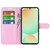 Samsung Galaxy S25 FE 5G Litchi Texture Horizontal Flip Leather Phone Case with Holder - Pink