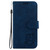 Samsung Galaxy S25 FE 5G Little Tiger Embossed Leather Phone Case - Dark Blue