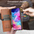 Samsung Galaxy S25 FE 5G N.BEKUS P3 RFID Stitching Magnetic Flip Leather Phone Case - Brown