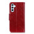 Samsung Galaxy S25 FE 5G Nappa Texture Horizontal Flip Leather Phone Case - Red