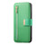 Samsung Galaxy S25 FE 5G Ring Zipper Wallet RFID Blocking MagSafe Leather Phone Case - Green