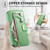 Samsung Galaxy S25 FE 5G Ring Zipper Wallet RFID Blocking MagSafe Leather Phone Case - Green