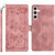 Samsung Galaxy S25 FE 5G Secret Garden Butterfly Pattern Leather Phone Case - Pink