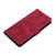 Samsung Galaxy S25 FE 5G Secret Garden Butterfly Pattern Leather Phone Case - Red