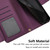 Samsung Galaxy S25 FE 5G Seven Card Slots Zipper Wallet Leather Phone Case with Lanyard - Dark Purple