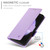 Samsung Galaxy S25 FE 5G Side Buckle Magnetic Frosted Leather Phone Case - Purple