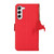 Samsung Galaxy S25 FE 5G Side-Magnetic TJ Genuine Leather RFID Phone Case - Red
