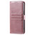Samsung Galaxy S25 FE 5G Simple 6-Card Wallet Leather Phone Case - Rose Gold