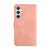 Samsung Galaxy S25 FE 5G Skin Feel Butterfly Embossed Flip Leather Phone Case - Pink