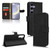Samsung Galaxy S25 FE 5G Skin Feel Magnetic Flip Leather Phone Case - Black