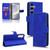 Samsung Galaxy S25 FE 5G Skin Feel Magnetic Flip Leather Phone Case - Blue
