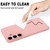 Samsung Galaxy S25 FE 5G Solid Color Liquid Silicone Dropproof Full Coverage Phone Case - Pink