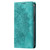 Samsung Galaxy S25 FE 5G Totem Embossed Magnetic Leather Phone Case - Green