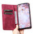 Samsung Galaxy S25 FE 5G Totem Embossed Magnetic Leather Phone Case - Red