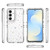 Samsung Galaxy S25 FE 5G Transparent Acrylic Laser Paper Phone Case - Stars
