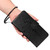 Samsung Galaxy S25 FE 5G Tree & Cat Embossed Pattern Flip Leather Phone Case - Black