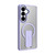 CLICK Latch Series Galaxy S26 Case - Clear Purple