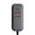ZIZO PowerVault 4-Port Car Charging Hub with Extended Reach (100W) - Black