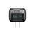 ZIZO PowerVault Cube 35W GaN Travel Charger with Retractable USB-C Cable and Multi-Port Charging - Space Black