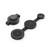 ZIZO PowerVault Fold 3-in-1 Travel Charging Station with MagSafe Mount - Black