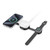ZIZO PowerVault Fold 3-in-1 Travel Charging Station with MagSafe Mount - Black