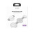 ZIZO PowerVault Fold 3-in-1 Travel Charging Station with MagSafe Mount - White