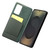 Samsung Galaxy S25 Ultra 5G QIALINO Magnetic Genuine Leather Phone Case - Green