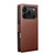 iPhone 17 Pro QIALINO Classics 3rd Genuine Leather Phone Case - Brown