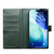 iPhone 17 Pro Max QIALINO Classics 3rd Genuine Leather Phone Case - Cyan